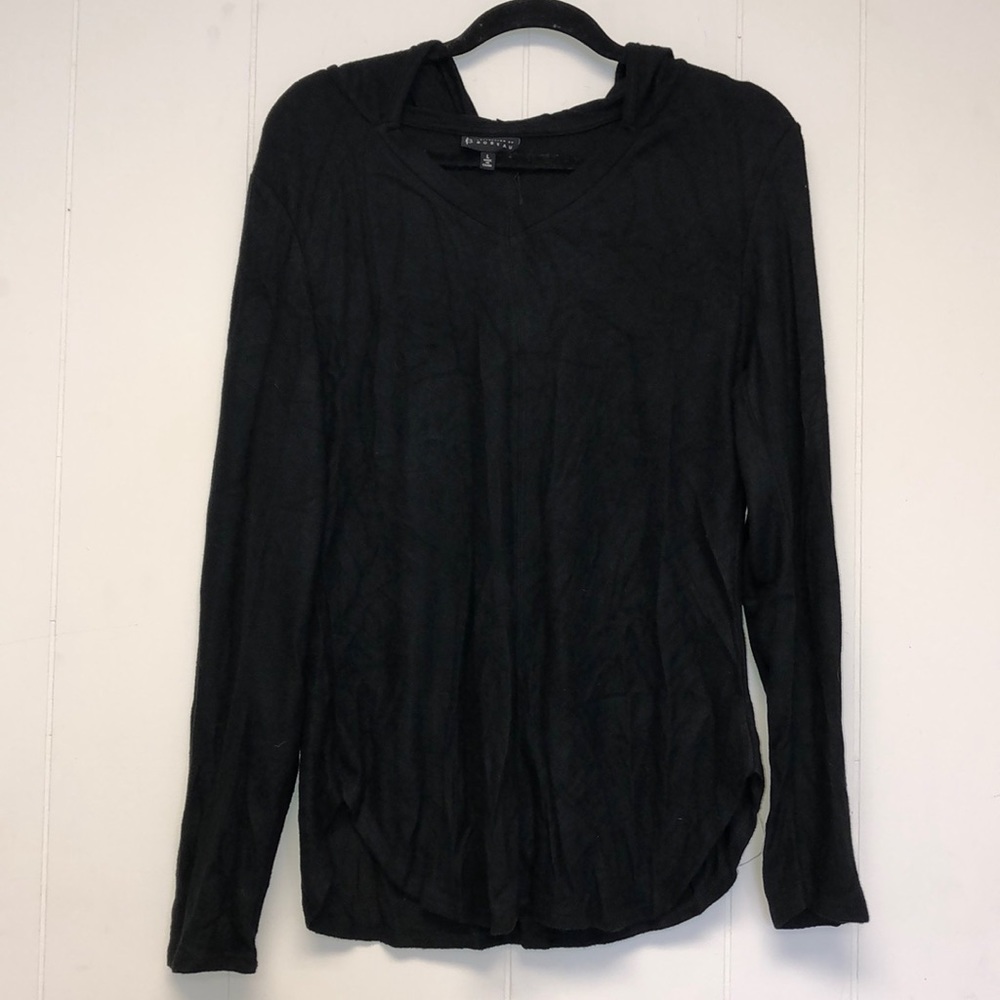Bobeau Women Black Shirt Size L